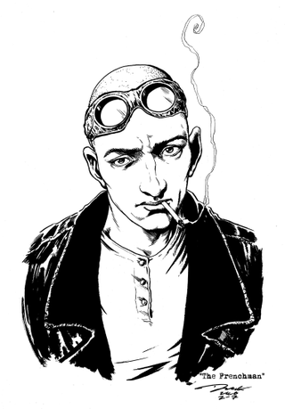 Illustration for article titled The superhuman concept art from Darick Robertson's The Boys